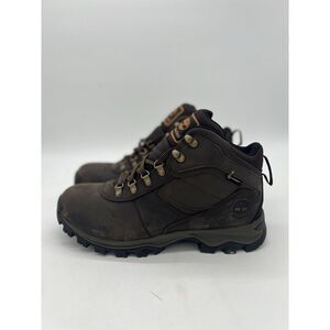 Timberland Men’s Mt. Maddsen Mid Waterproof Hiking Boots Brown NWOB Size 12 Wide